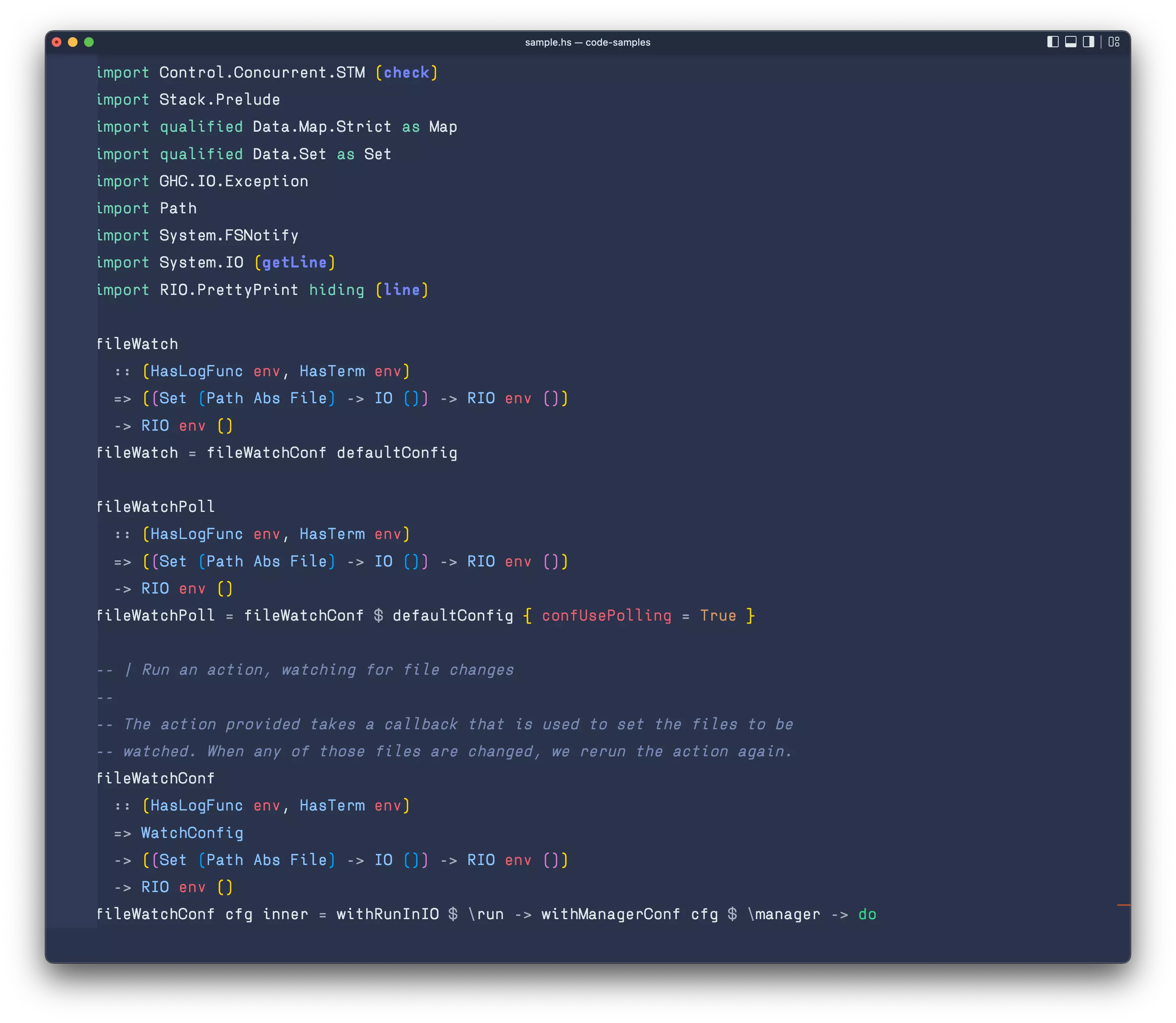 Haskell in Functor
