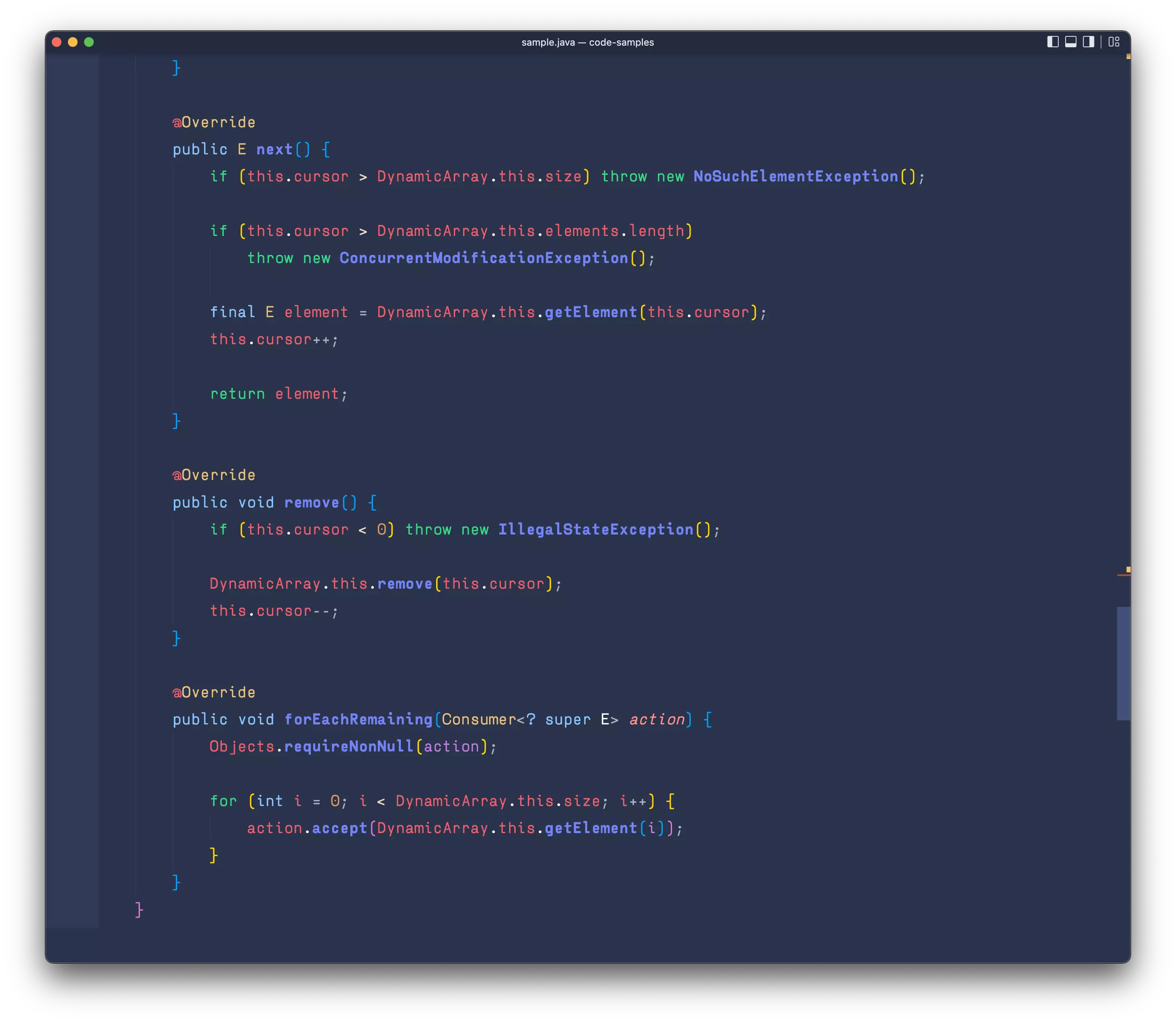 Java in Functor